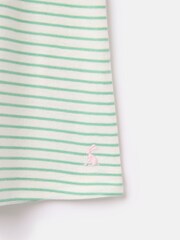 Joules Girls' Butterfly Green Frill Sleeve Jersey Vest - Image 4 of 4