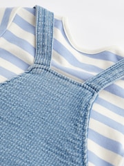 Denim Elephant Baby Dungarees and Bodysuit Set (0mths-2yrs) - Image 8 of 9
