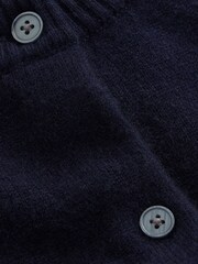 Boden Blue Lucy Relaxed Cotton Cardigan - Image 6 of 6