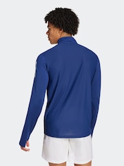 adidas Blue Own the Run Quarter Zip Jacket - Image 2 of 7