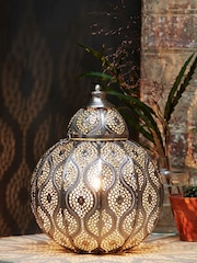 Silver Marrakech Table Lamp - Image 1 of 7
