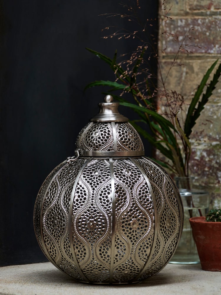 Silver Marrakech Table Lamp - Image 2 of 7