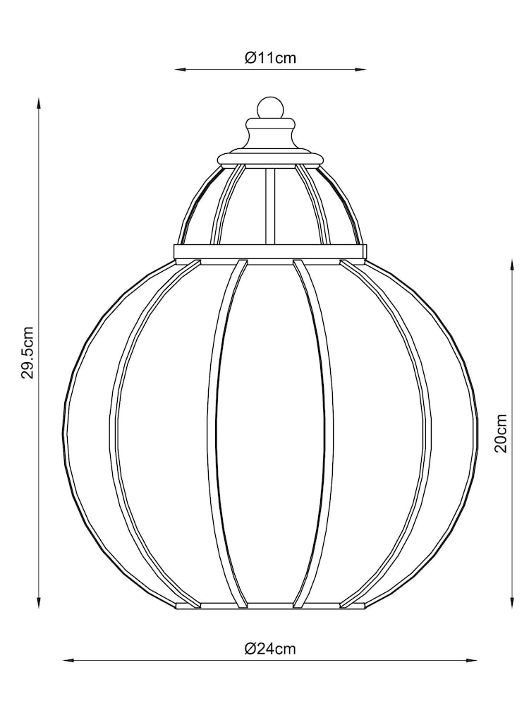 Silver Marrakech Table Lamp - Image 7 of 7