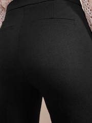 Boden Black Bi-Stretch Tapered Trousers - Image 4 of 6