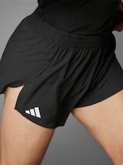 Schwarz - adidas Adizero Essentials Running Split Shorts - Bild 9 von 14