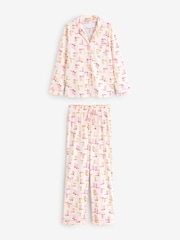 Off White - Pidžama od flisa Boux Avenue u torbi - Slika 5 od 9
