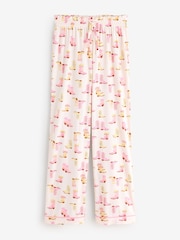 Off White - Pidžama od flisa Boux Avenue u torbi - Slika 7 od 9