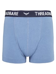 Threadbare Blue Dark Black Hipster Boxers 3 Pack - Image 2 of 6