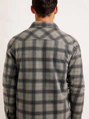 Weird Fish Tyburn Check Fleece Shacket - Image 2 of 7