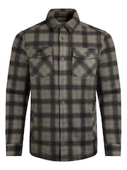 Weird Fish Tyburn Check Fleece Shacket - Image 6 of 7