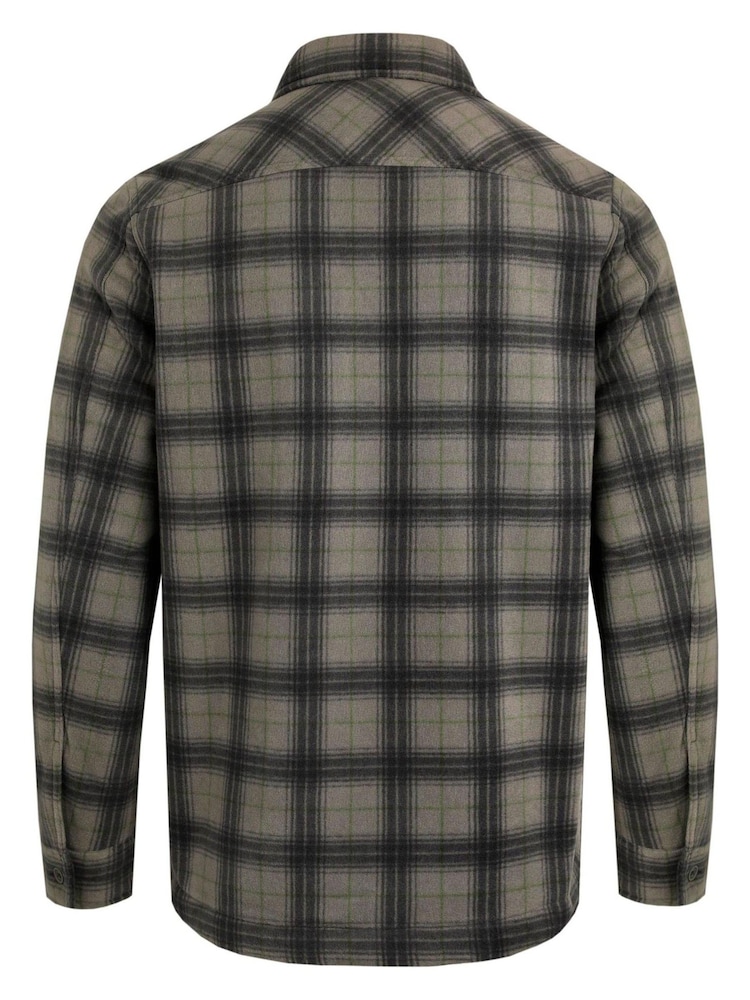 Weird Fish Tyburn Check Fleece Shacket - Image 7 of 7