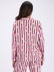 Pink stripe - Pidžama od flisa Boux Avenue u torbi - Slika 3 od 6