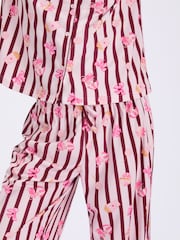 Pink stripe - Pidžama od flisa Boux Avenue u torbi - Slika 4 od 6