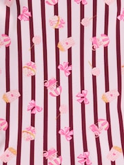 Pink stripe - Pidžama od flisa Boux Avenue u torbi - Slika 5 od 6