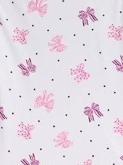Hvit/Rosa - Boux Avenue Fleece Pysjamas I Bag - Bilde 5 av 6