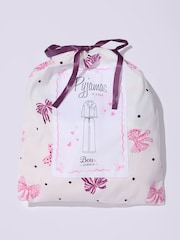 Hvit/Rosa - Boux Avenue Fleece Pysjamas I Bag - Bilde 6 av 6