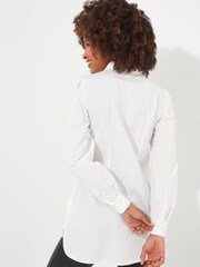 Joe Browns White Classic Pintuck Shirt - Image 2 of 5