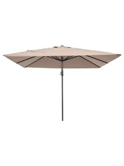 Pacific Cream Taupe Garden Voyager T2 2.7m Square Anthracite Parasol - Image 6 of 9