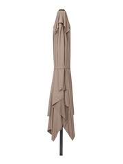 Pacific Cream Taupe Garden Voyager T2 2.7m Square Anthracite Parasol - Image 8 of 9