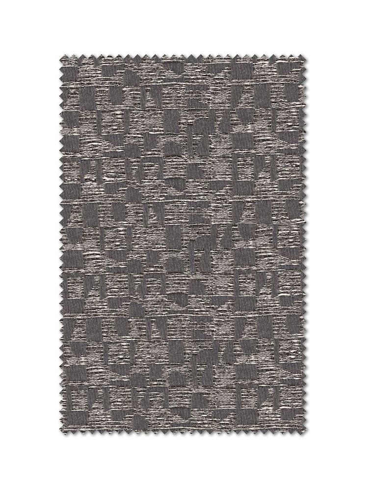 Grey Geo Texture Made to Measure Roman Blind - Image 6 of 6