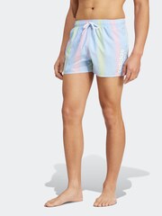 adidas Blue Swim Shorts - Image 1 of 5