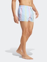 adidas Blue Swim Shorts - Image 4 of 5