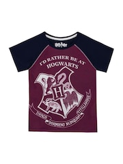 Character Purple/Blue Harry Potter Pyjamas - Image 2 of 4