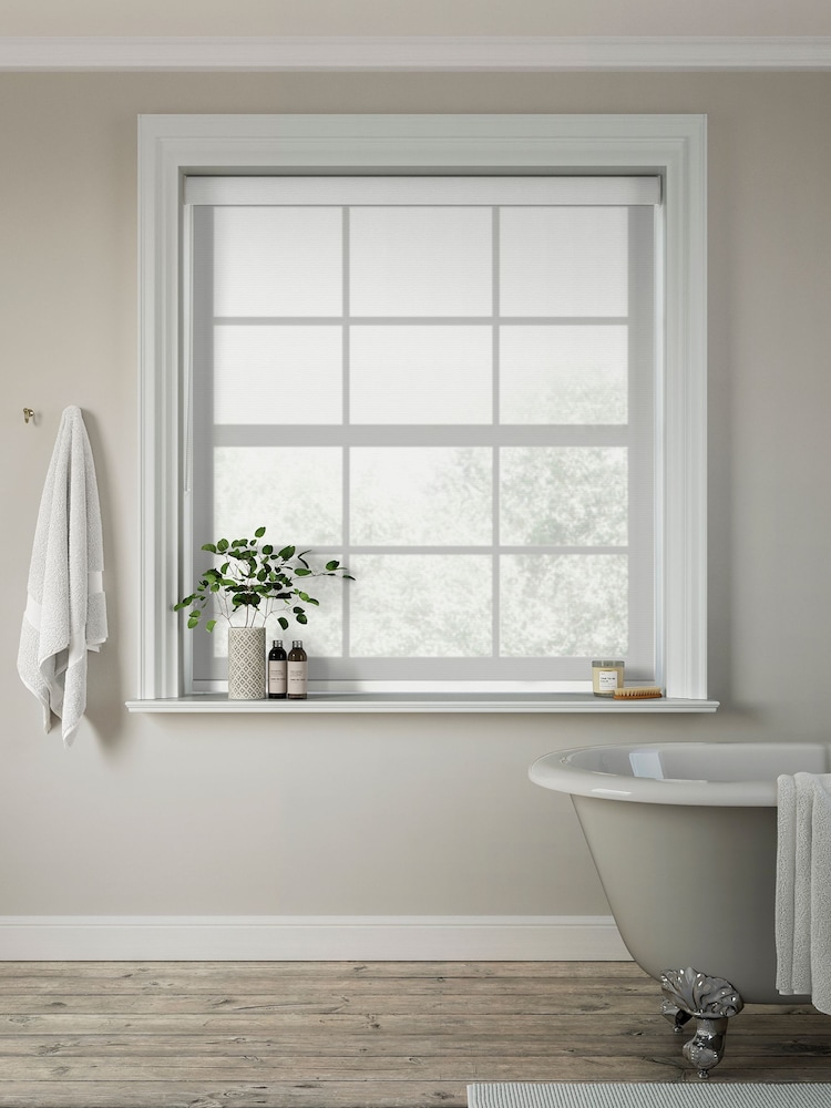 Ivory Cream Shelia Made to Measure Roller Blind - Image 2 of 6