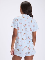Azul - Boux Avenue Calça curta de pijamas de lã polar em um saco - Imagem 2 de 6