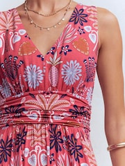 Rosa - Boden Elodie Jersey Maxi Dress - Imagen 2 de 5