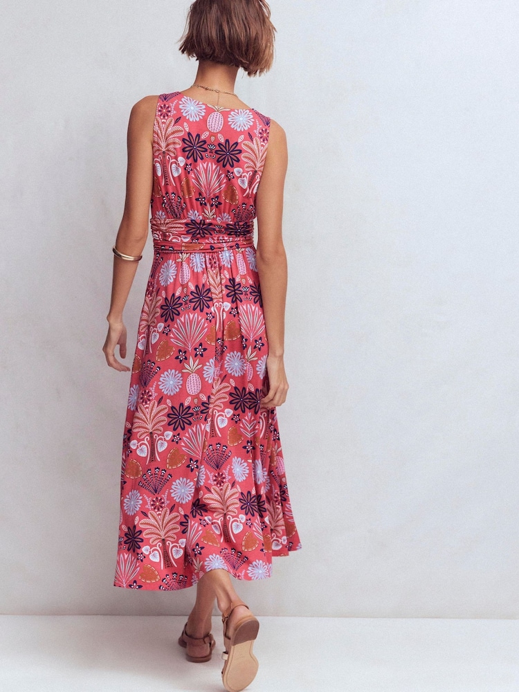 Buy Boden Pink Elodie Jersey Maxi Dress from Next USA