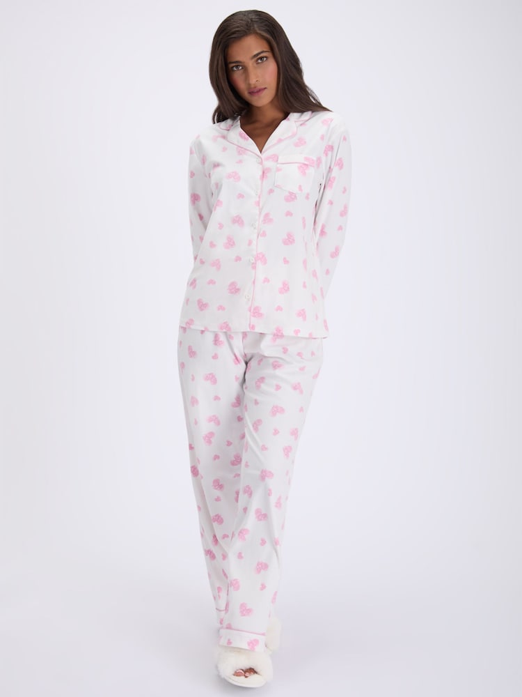 Hvit - Boux Avenue Fleece Pysjamas I Bag - Bilde 1 av 6