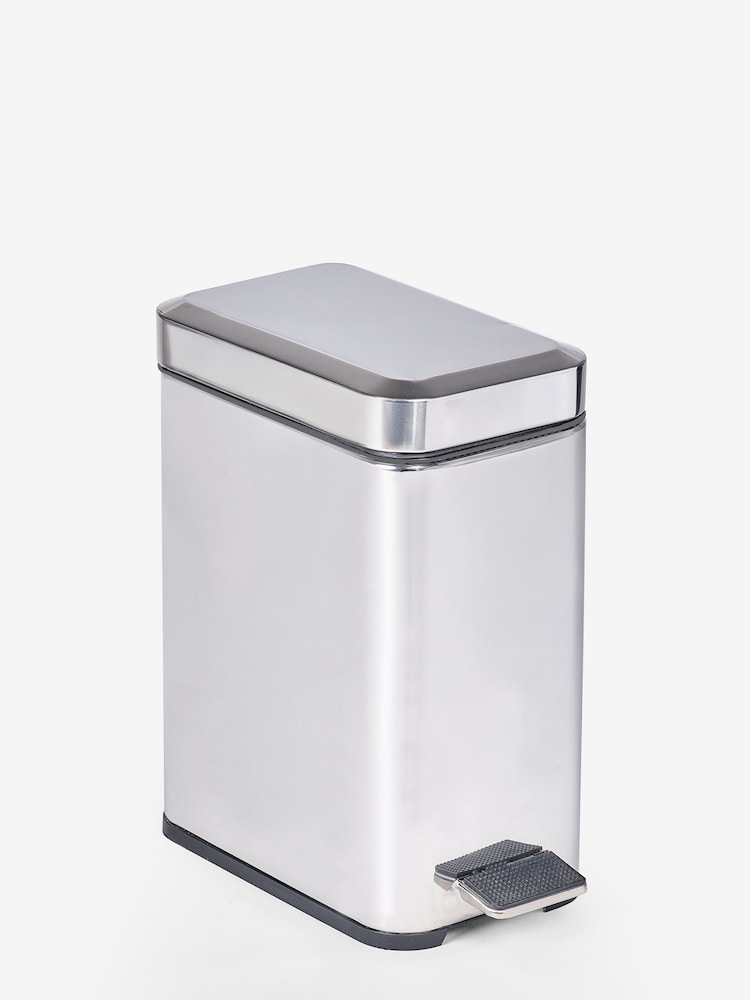 Chrome Soft Close Pedal 5 Litre Bin - Image 2 of 3