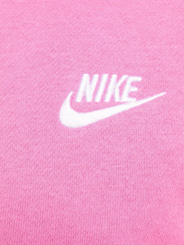 Nike Bright Pink Club Crew Sweatshirt - Image 2 of 5