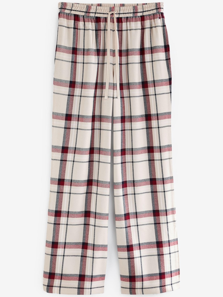 Tommy Hilfiger Original Flannel Brown Pyjamas Set - Image 3 of 3 Tommy Hilfiger Original Flannel Brown Pyjamas Set - Image 3 of 3