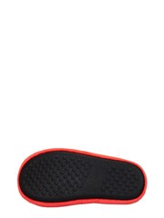 Character Black Avengers Fleece Printed Slippers - Image 3 of 5