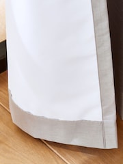 Catherine Lansfield Grey Faux Fur Soft and Cosy Draught Excluder Curtains - Image 3 of 9