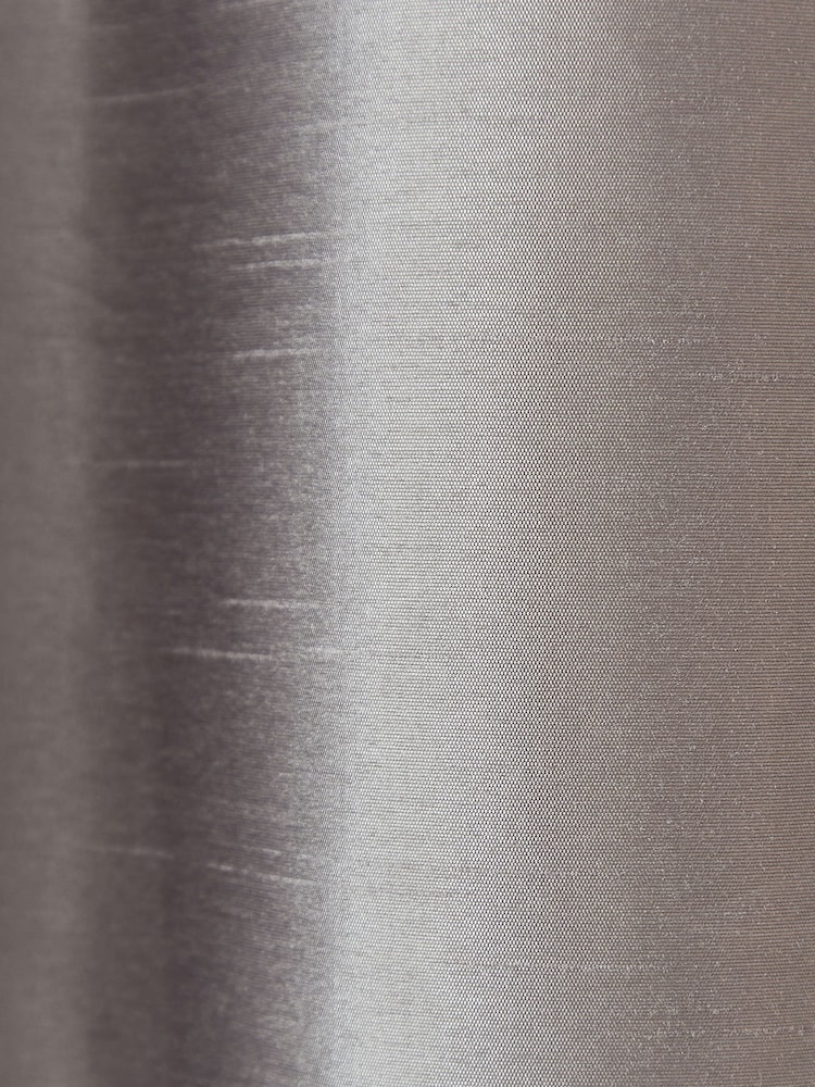 Catherine Lansfield Grey Faux Fur Soft and Cosy Draught Excluder Curtains - Image 5 of 5