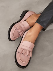 Pink Forever Comfort Ruffle Loafers - Image 4 of 10