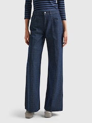 Benetton blue Wide Leg Trousers - Image 1 of 2