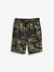 Camouflage 1 Pack Basic Jersey Shorts (3-16yrs) - Image 1 of 3