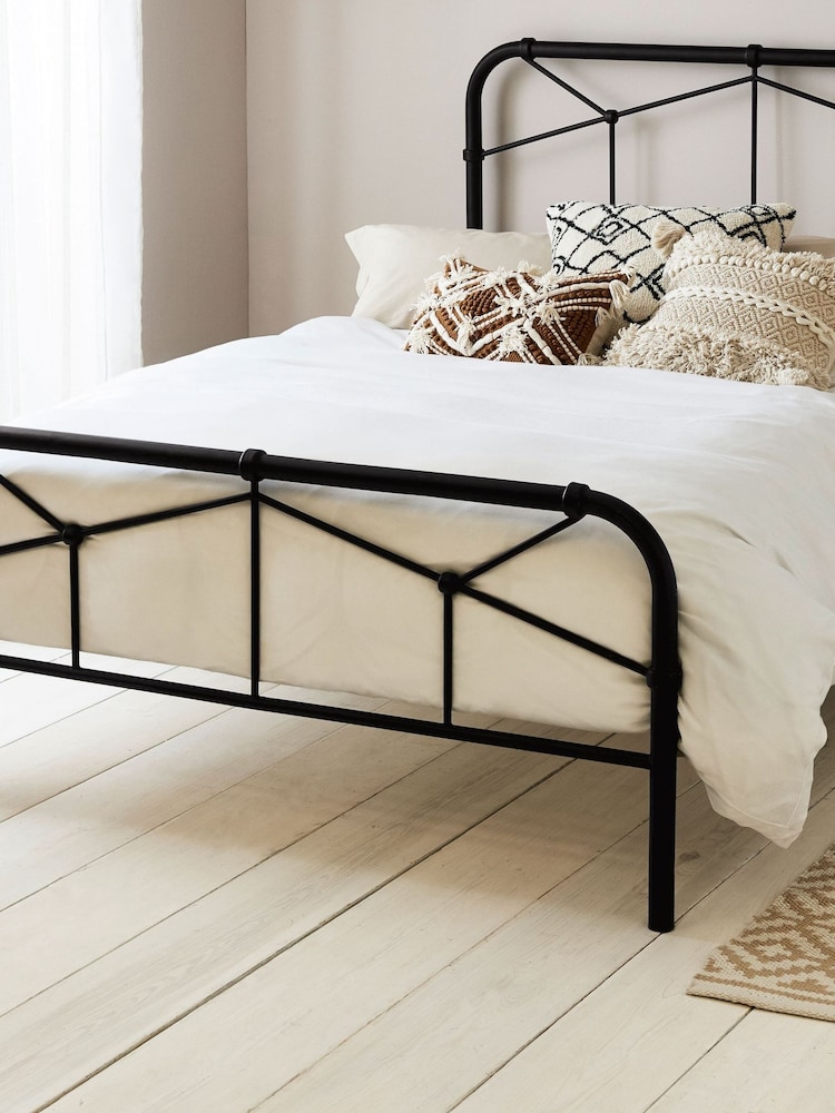 Black Catalina Metal Bed Frame - Image 1 of 4