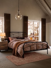 Black Catalina Metal Bed Frame - Image 2 of 4