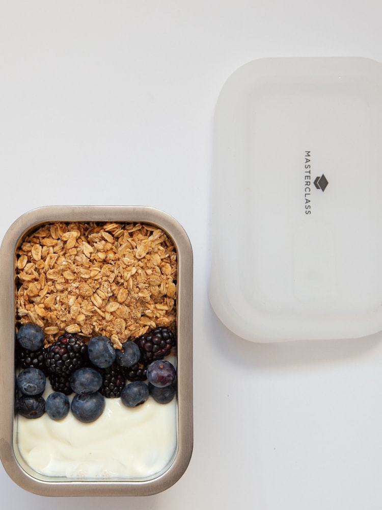 Masterclass 500ml Stainless Steel Food Storage Container - Image 4 of 4 Masterclass 500ml Stainless Steel Food Storage Container - Image 4 of 4
