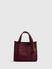 River Island Faux Suede Embroidered Tote Bag - 5суретінің 1 суреті