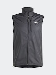 adidas Black Own the Run Gilet - Image 7 of 7