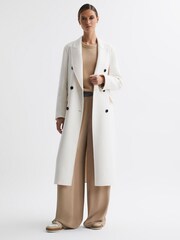 Reiss Camel Laura Wool-Cashmere Casual Fit Jumper - Image 5 of 6