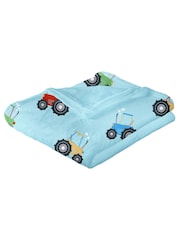 Bedlam Blue Farmyard Friends Throw - Image 2 of 3
