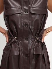 River Island Purple Utility Mini Dress - Image 2 of 4