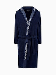Emporio Armani Sponge Bathrobe Robe - صورة 3 من 4